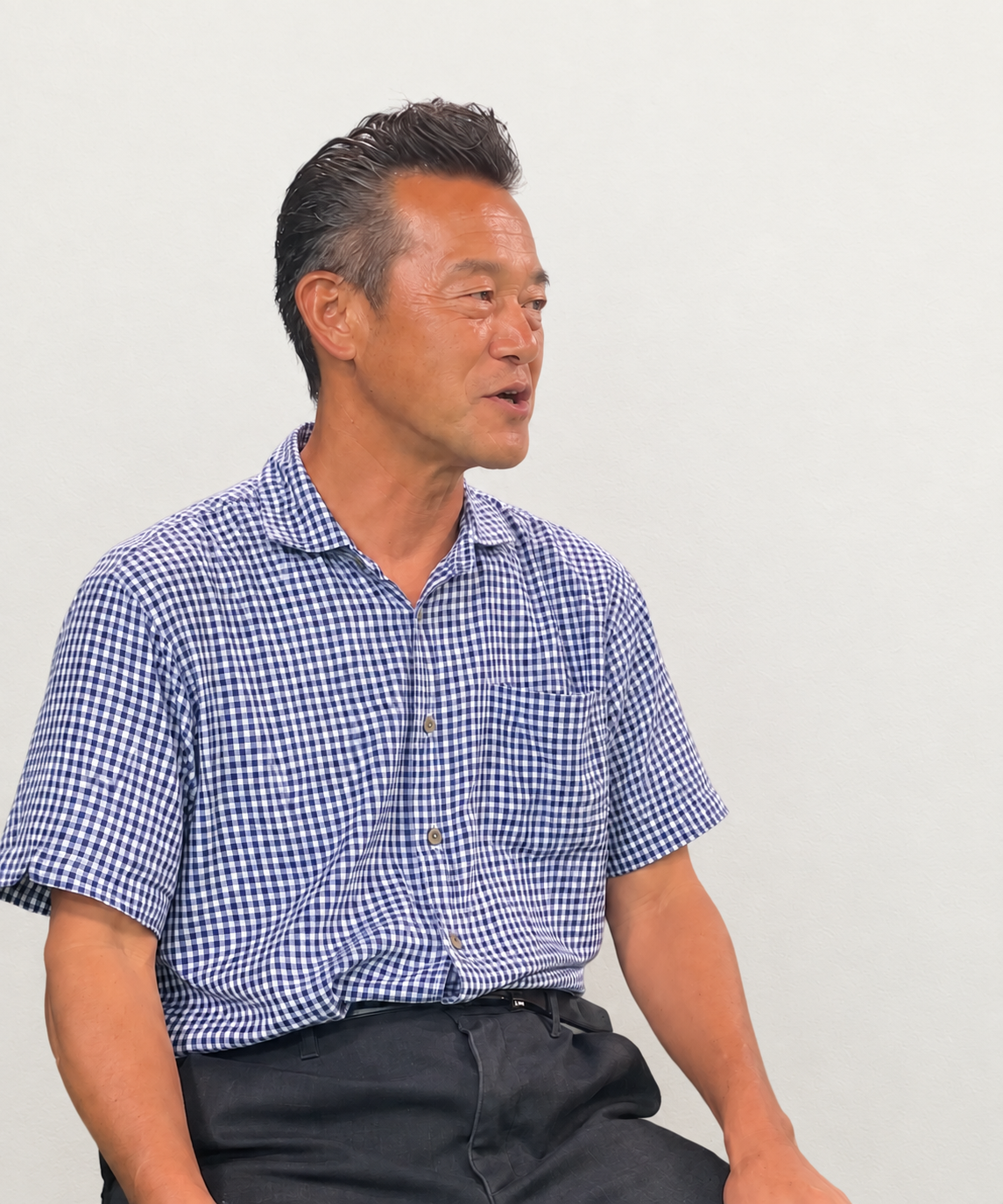 折橋コーチに語りかける総監督